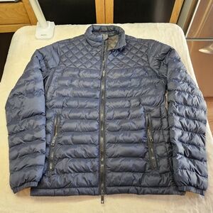 Strellson, 4-Season Quilted Jacket in Blue Size L (US 40 - UK 50)